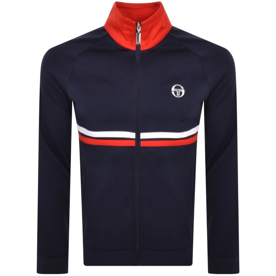 Image number 1 for Sergio Tacchini Dallas Track Top Navy