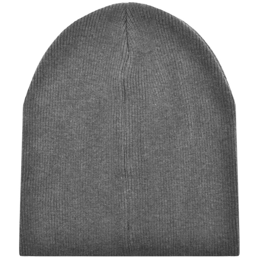 Image number 2 for Superdry Knit Beanie Hat Grey