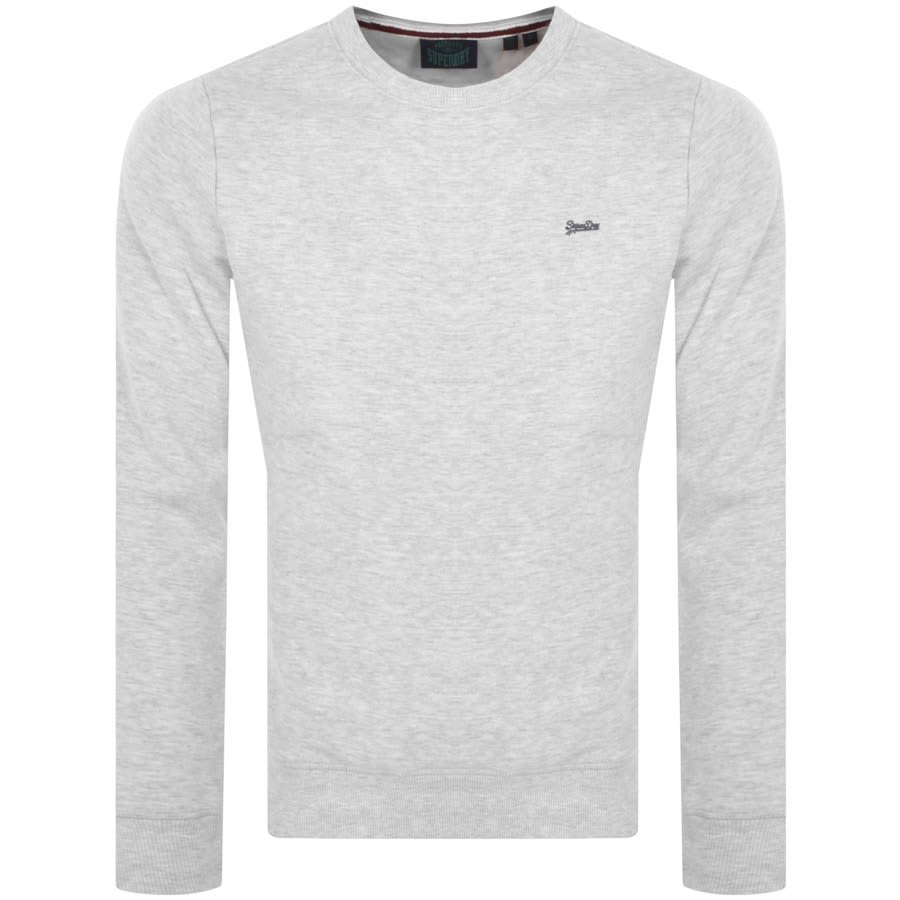 Image number 1 for Superdry Essential Logo Sweatshirt Grey