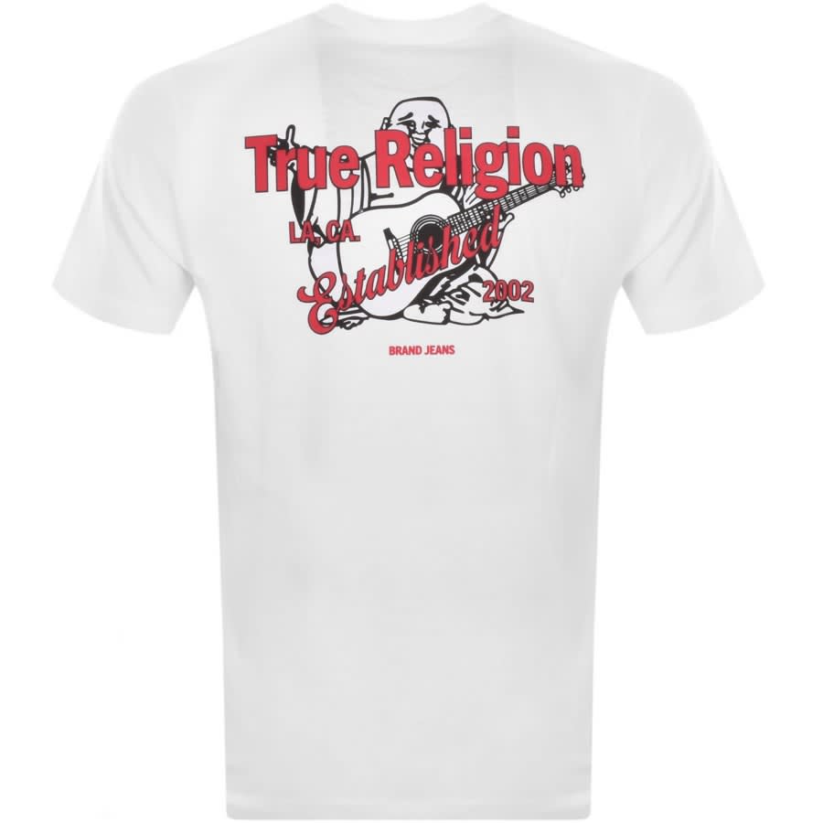 Image number 3 for True Religion Buddha Logo T Shirt White