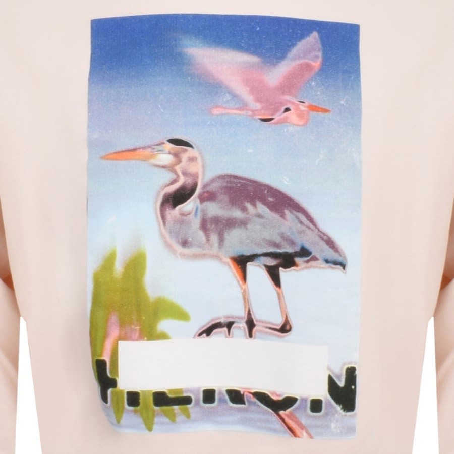 Image number 3 for Heron Preston Heron Censored Sweatshirt Pink