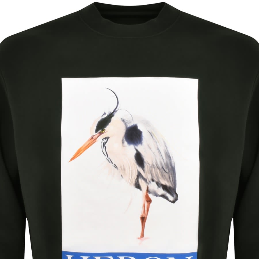 Image number 2 for Heron Preston Painted Heron Sweatshirt