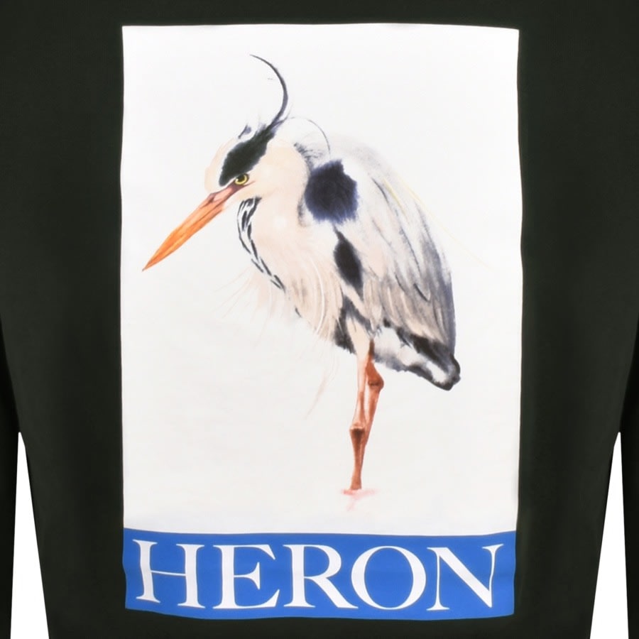 Image number 3 for Heron Preston Painted Heron Sweatshirt