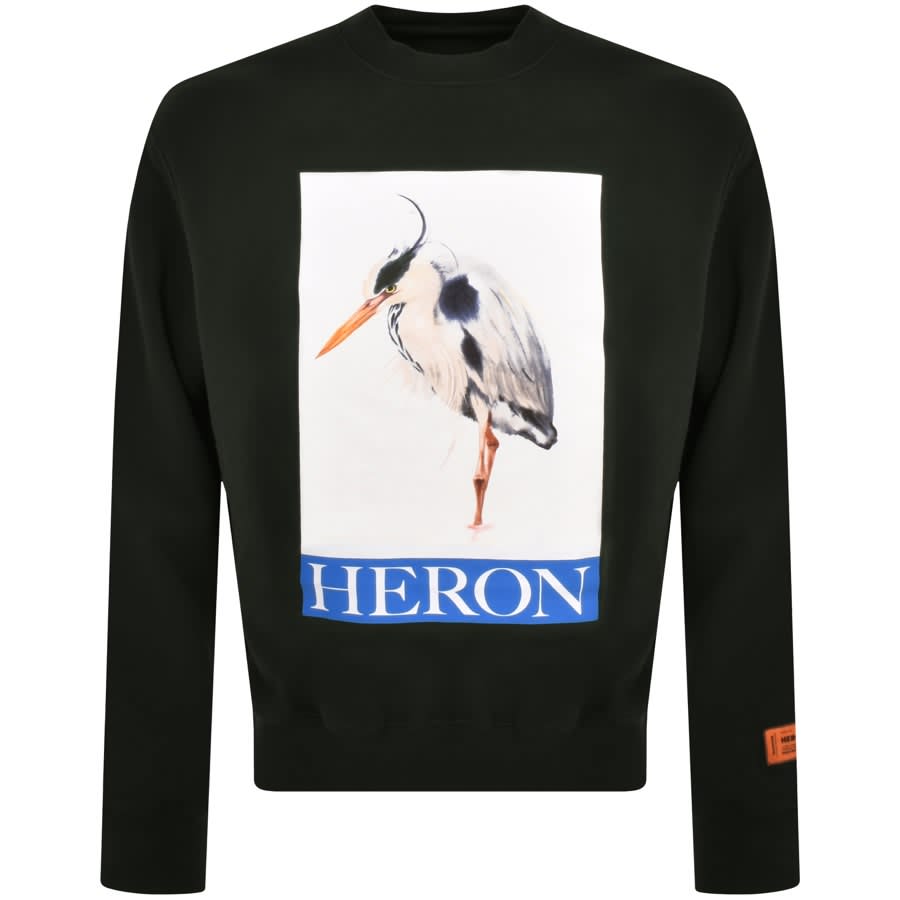 Image number 1 for Heron Preston Painted Heron Sweatshirt