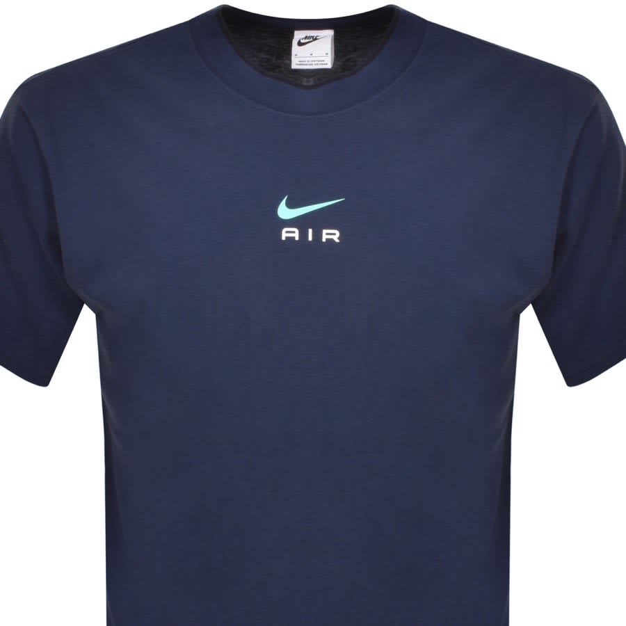 Image number 2 for Nike Sportswear Air Fit T Shirt Navy