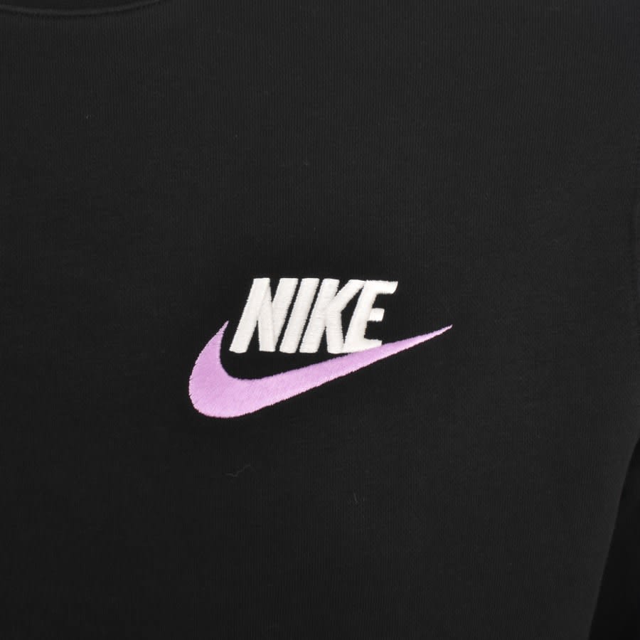 Image number 3 for Nike Club Sweatshirt Black