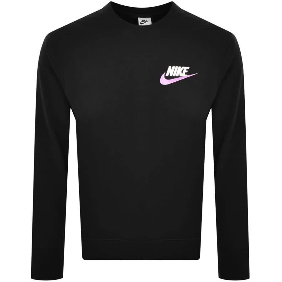 Image number 1 for Nike Club Sweatshirt Black