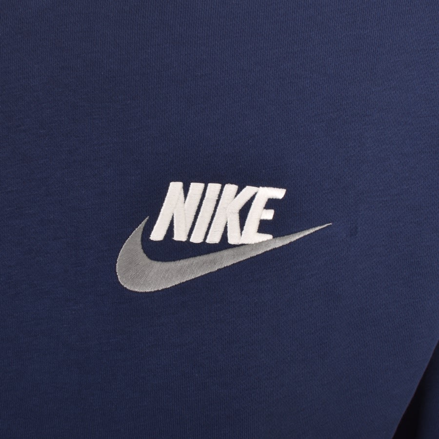Image number 3 for Nike Club Sweatshirt Navy