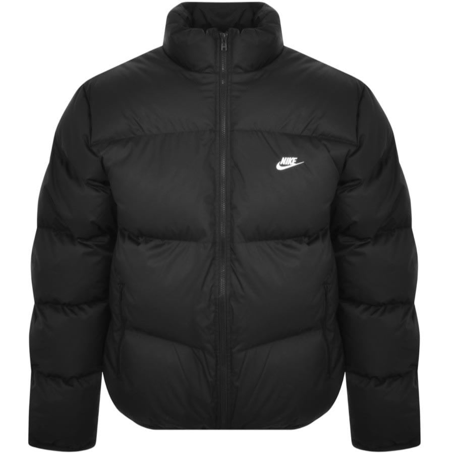 Image number 1 for Nike Logo Puffer Jacket Black