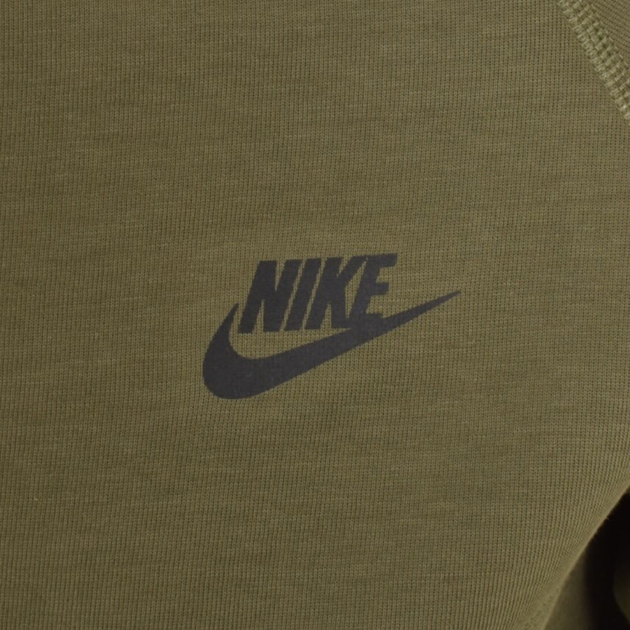 Image number 3 for Nike Sportswear Tech Full Zip Hoodie Green