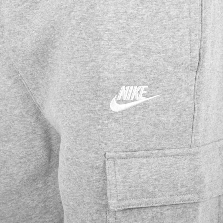 Image number 3 for Nike Club Cargo Jogging Bottoms Grey