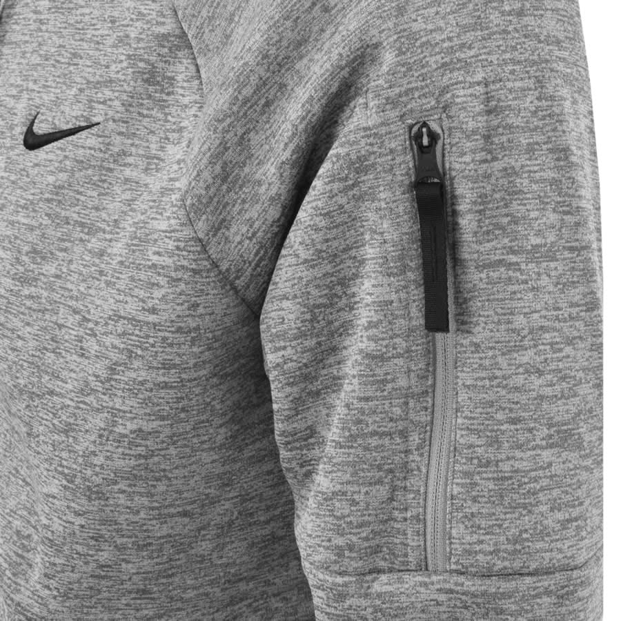 Image number 3 for Nike Training Therma Fit Hoodie Grey