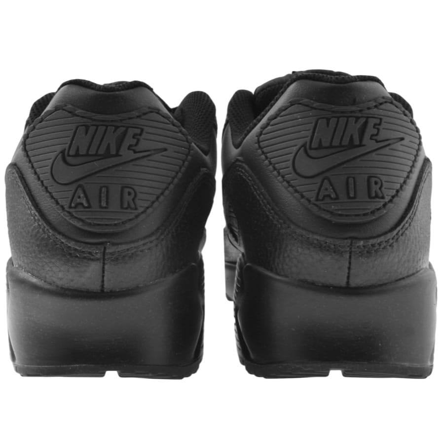 Image number 2 for Nike Air Max 90 Trainers Black