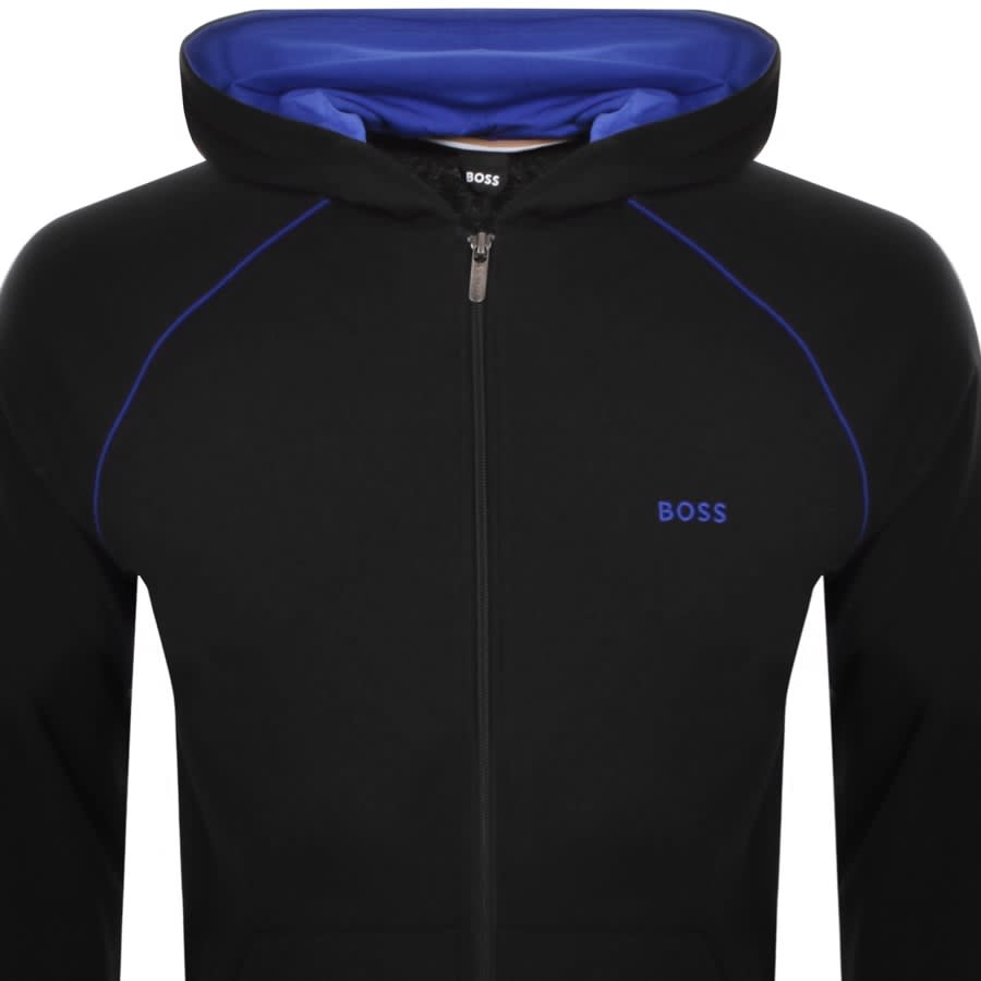 Image number 2 for BOSS Mix And Match Full Zip Hoodie Black