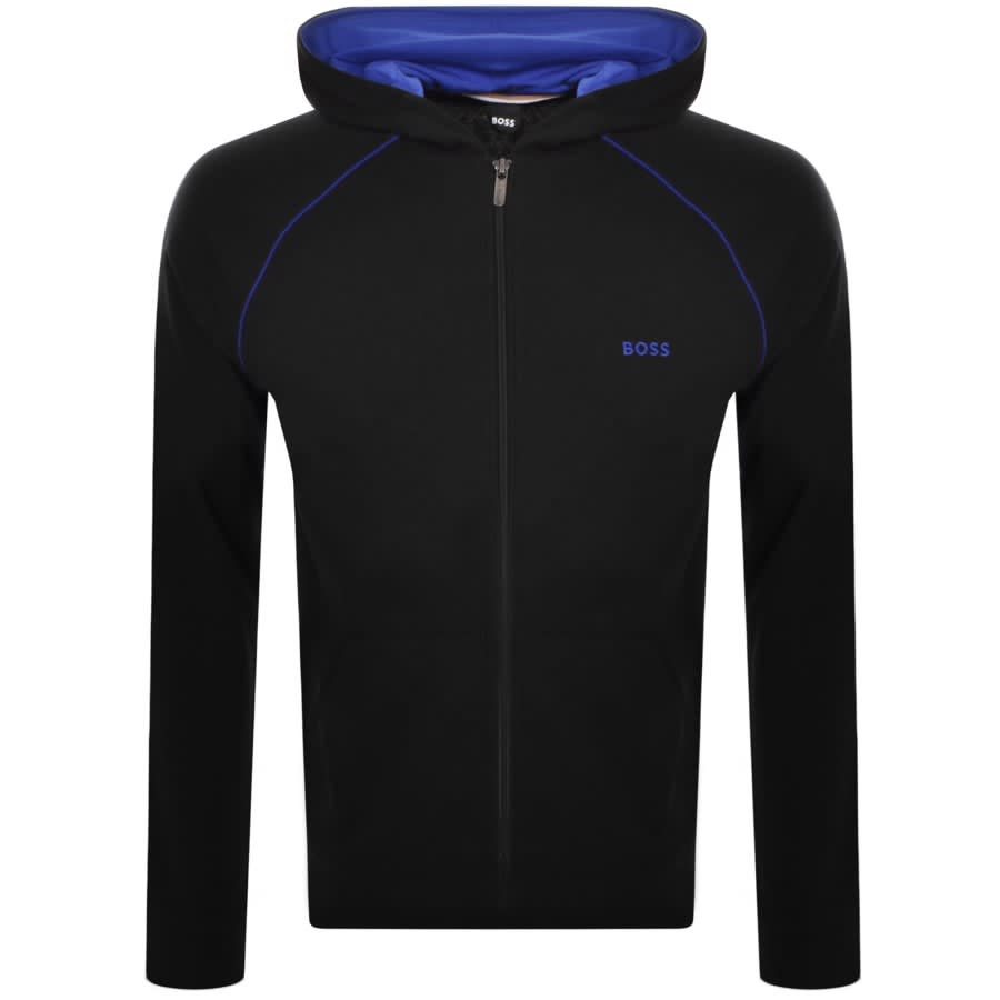 Image number 1 for BOSS Mix And Match Full Zip Hoodie Black