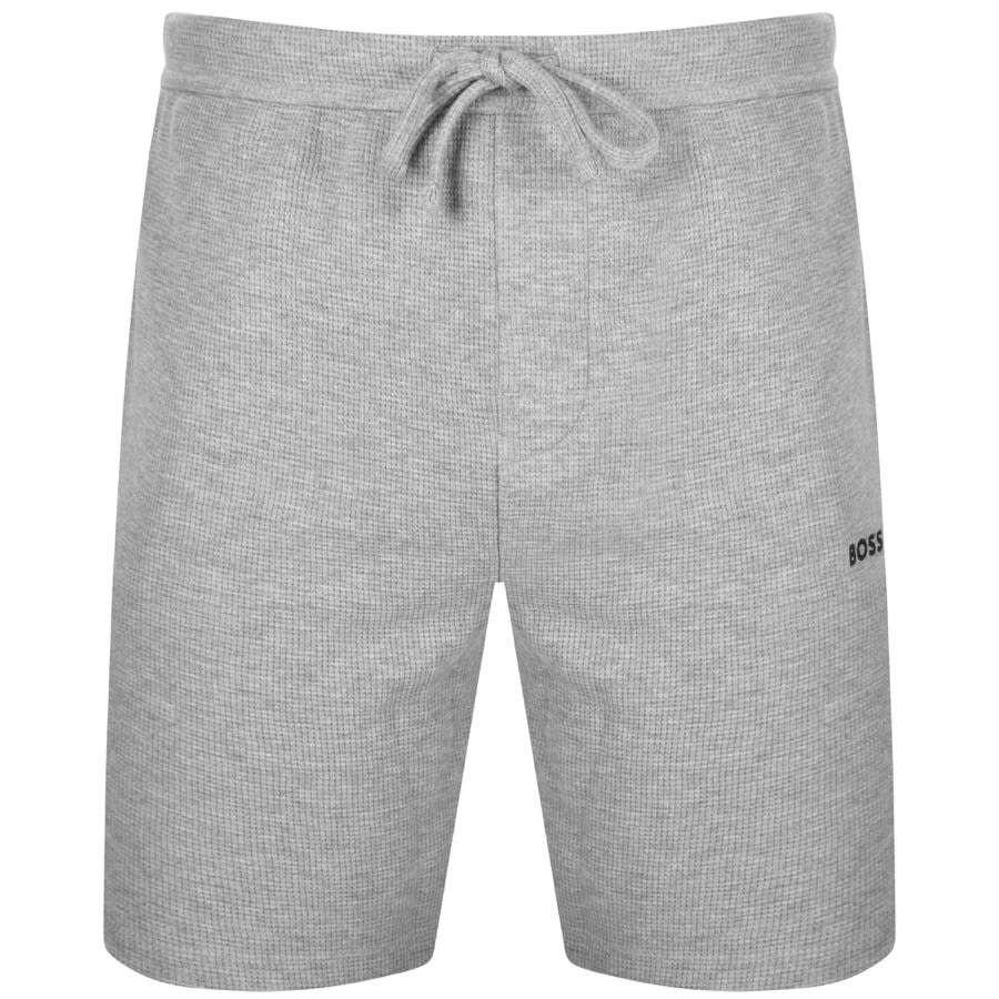 Image number 1 for BOSS Waffle Shorts Grey