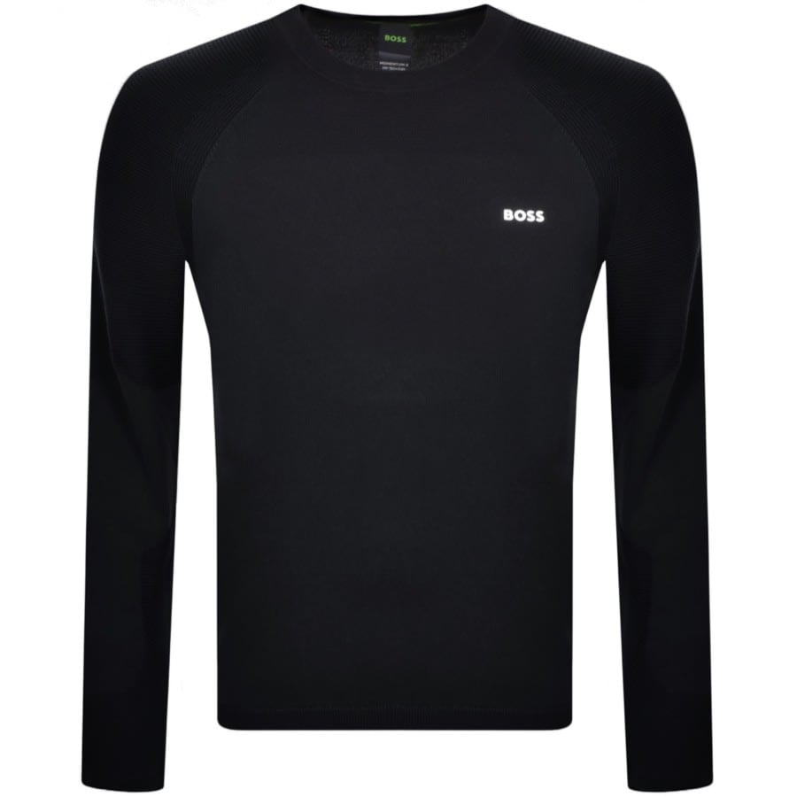 Image number 1 for BOSS Momentum X Knit Jumper Navy
