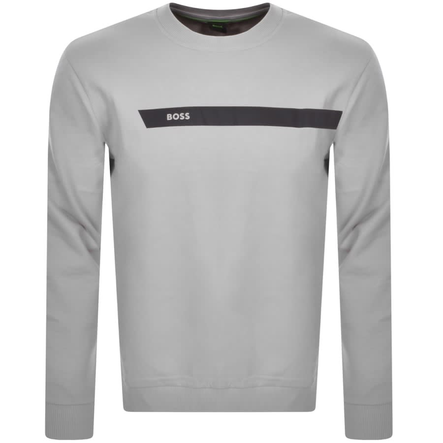 Image number 1 for BOSS Salbo 1 Sweatshirt Grey