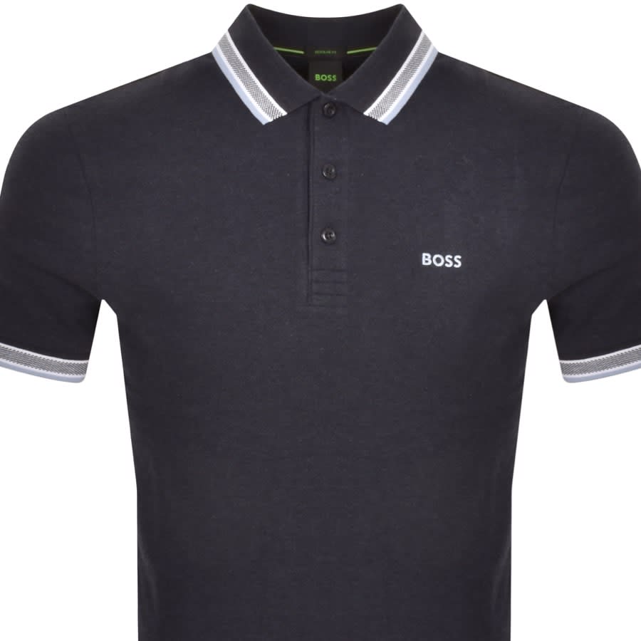 Image number 2 for BOSS Paddy Polo T Shirt Navy
