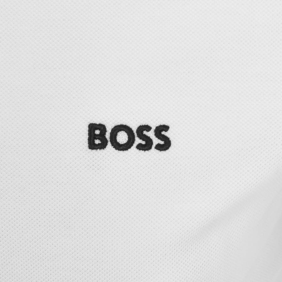 Image number 3 for BOSS Paddy Polo T Shirt White
