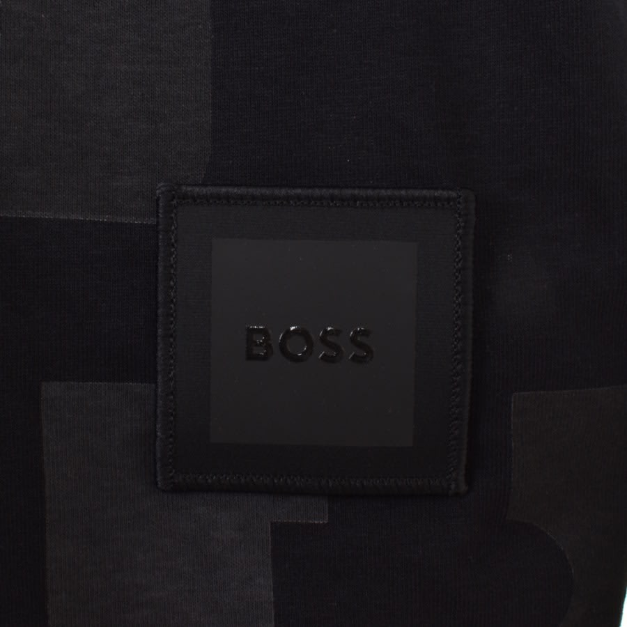 Image number 3 for BOSS Timono Lotus T Shirt Black