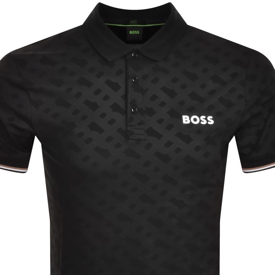 Image number 2 for BOSS Patteo MB 12 Polo T Shirt Black