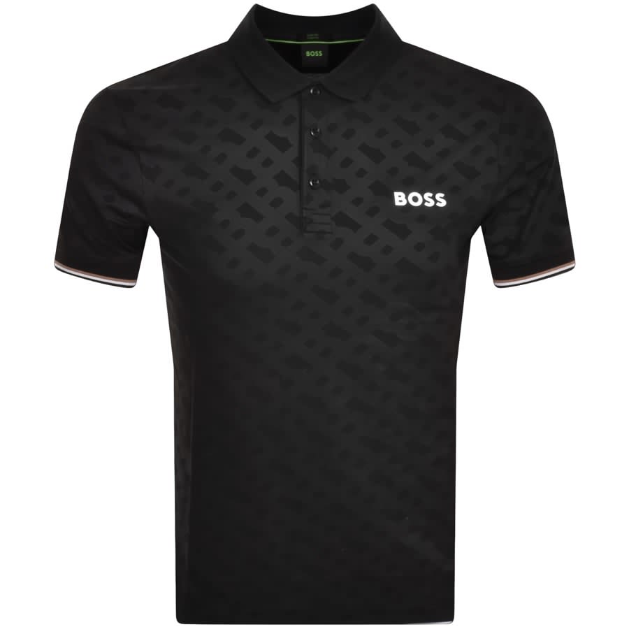 Image number 1 for BOSS Patteo MB 12 Polo T Shirt Black