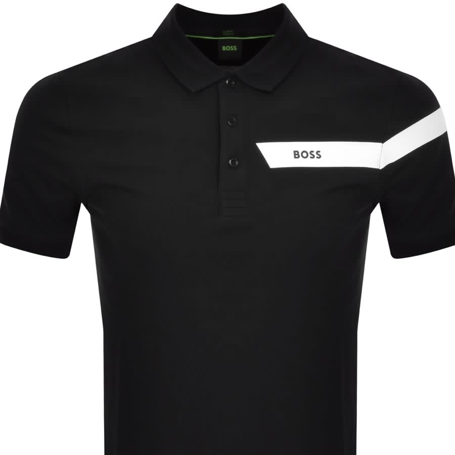 Image number 2 for BOSS Paule Polo T Shirt Black