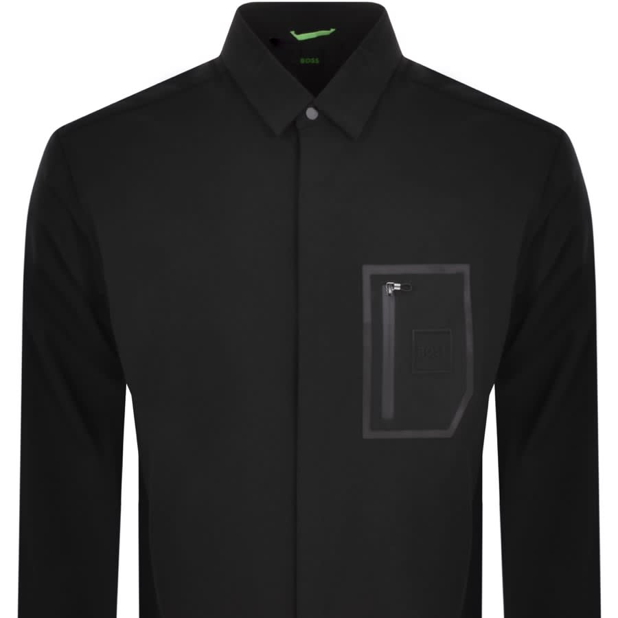Image number 2 for BOSS Burel X Overshirt Black