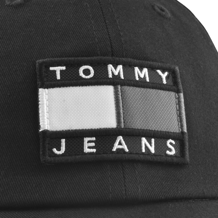 Image number 4 for Tommy Jeans Heritage Cap Black