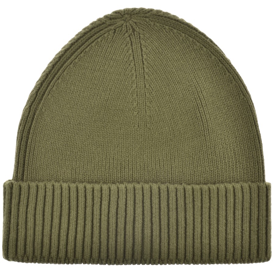 Image number 2 for Tommy Hilfiger Essential Flag Beanie Hat Green