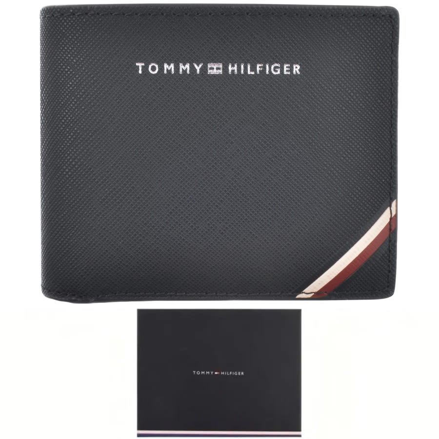 Image number 1 for Tommy Hilfiger Central Mini Wallet Navy