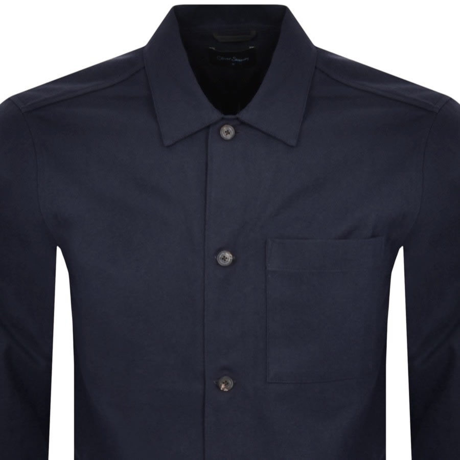 Image number 2 for Oliver Sweeney Tramore Overshirt Navy