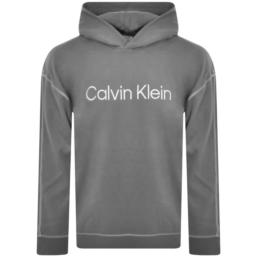 Image number 1 for Calvin Klein Lounge Hoodie Grey