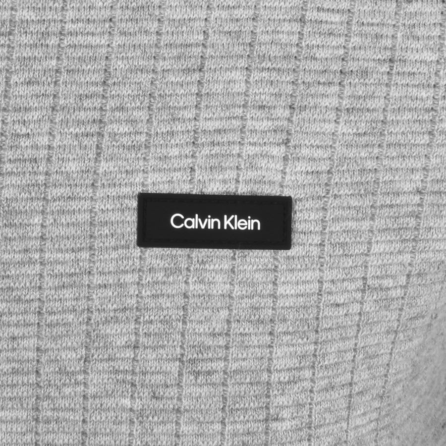 Image number 3 for Calvin Klein Structure Jumper Grey