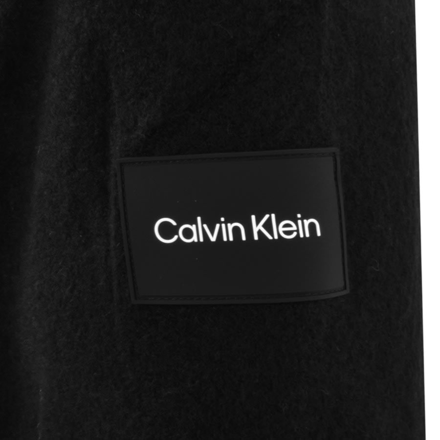 Image number 3 for Calvin Klein Quarter Zip Jumper Black
