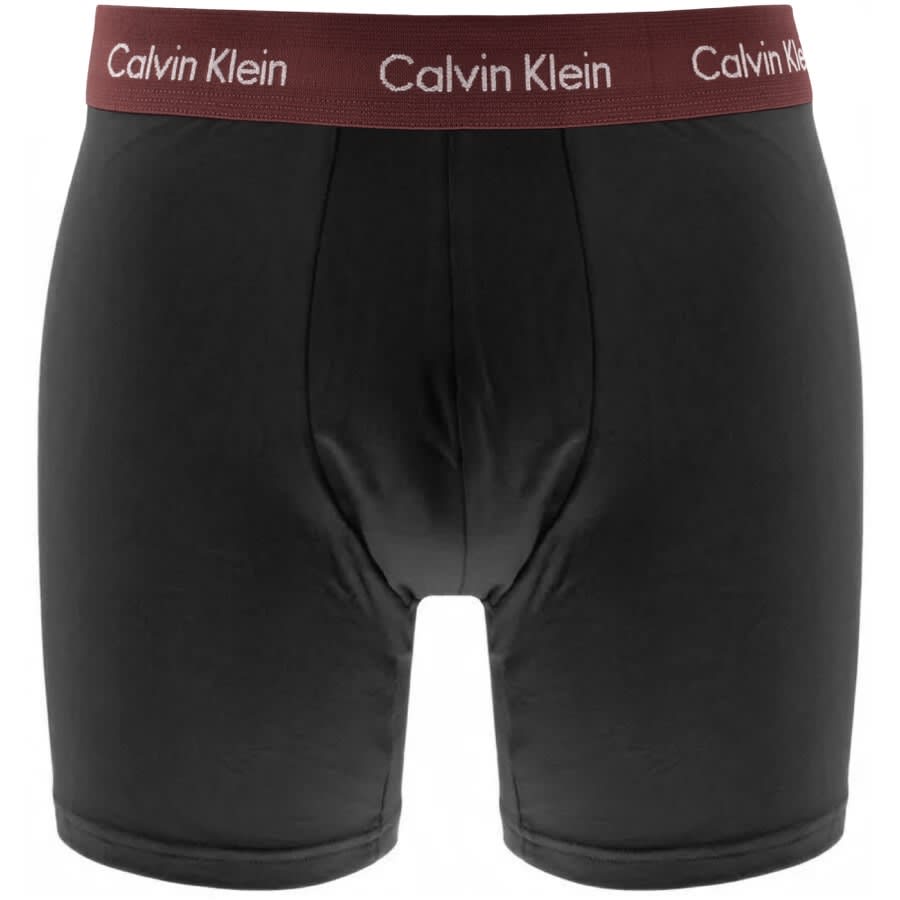 Image number 2 for Calvin Klein Underwear 3 Pack Boxer Shorts Black