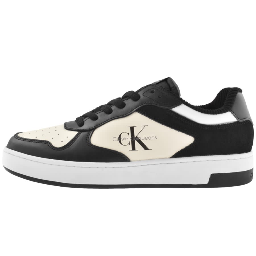 Image number 1 for Calvin Klein Jeans Basket Cupsole Trainers Black