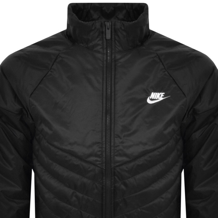 Image number 2 for Nike Midweight Puffer Jacket Black