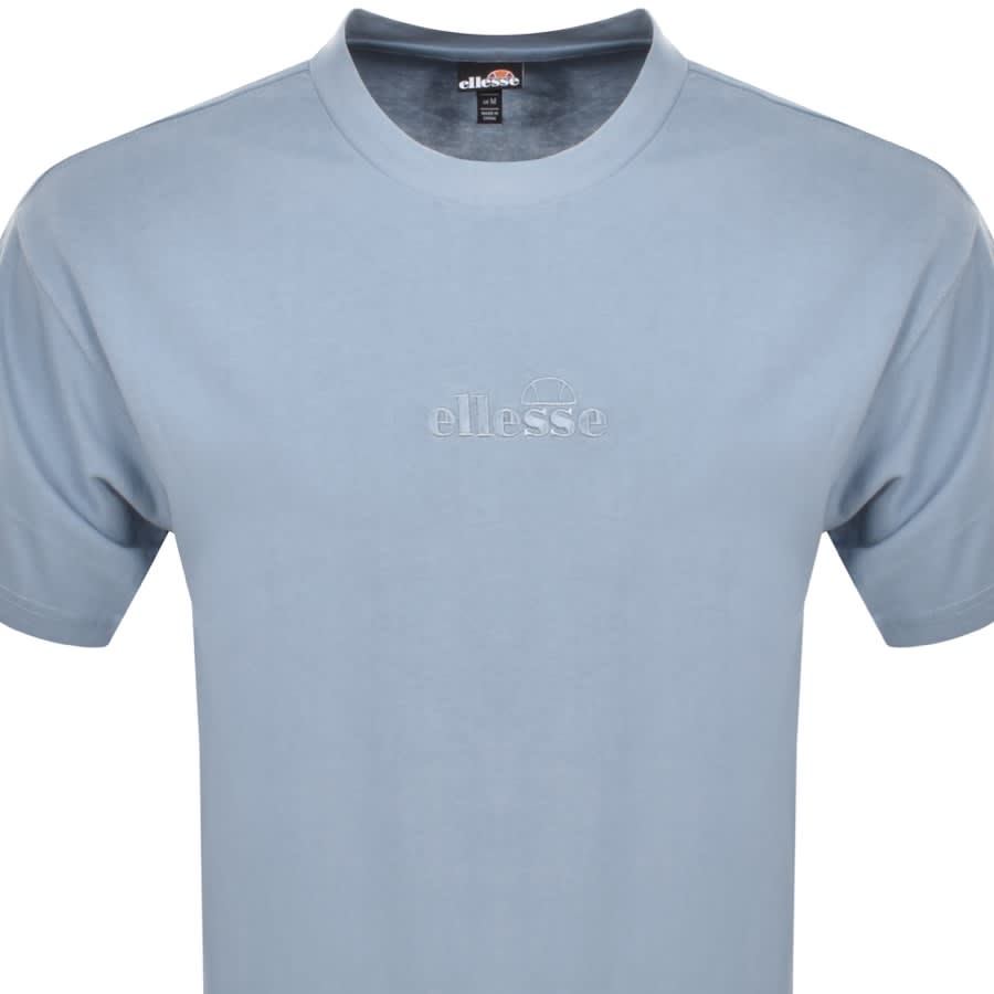 Image number 2 for Ellesse Himon Logo T Shirt Blue