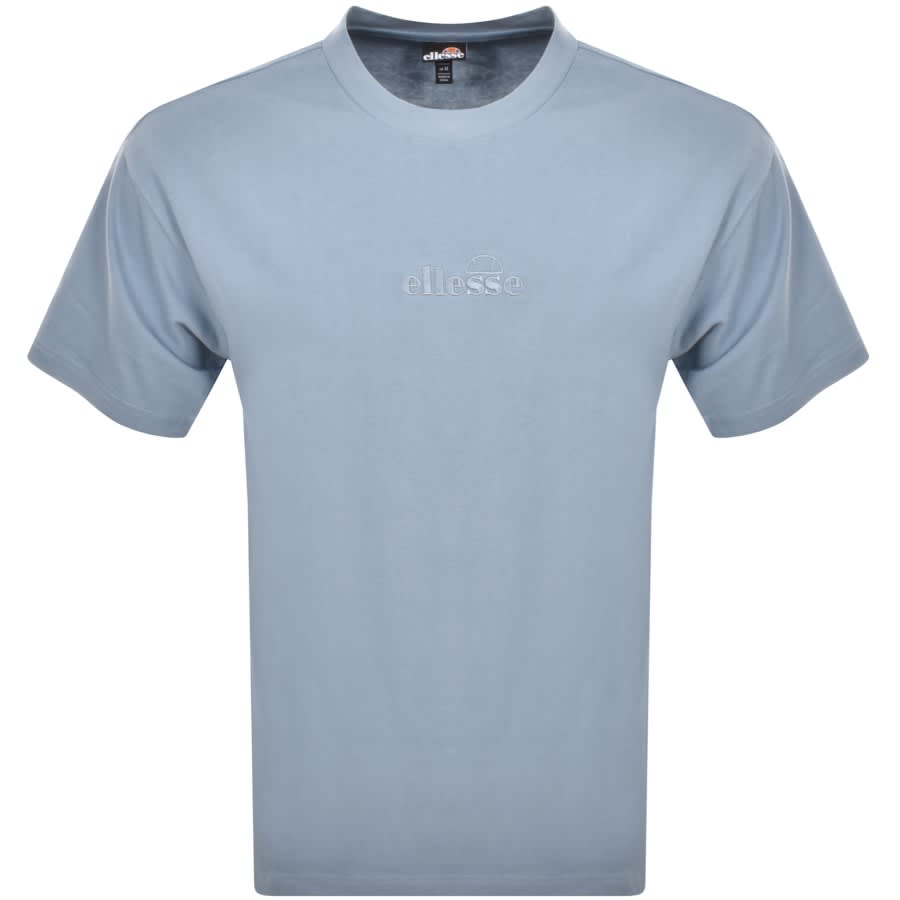 Image number 1 for Ellesse Himon Logo T Shirt Blue