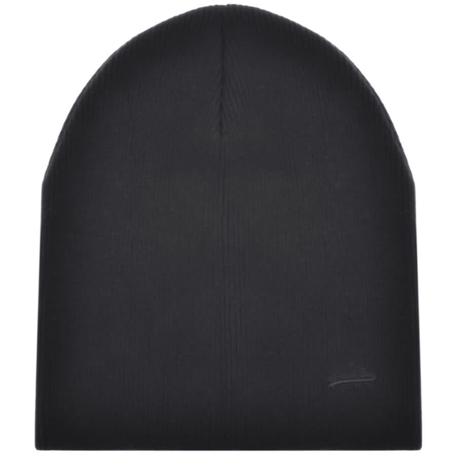 Image number 1 for Superdry Knit Beanie Hat Navy