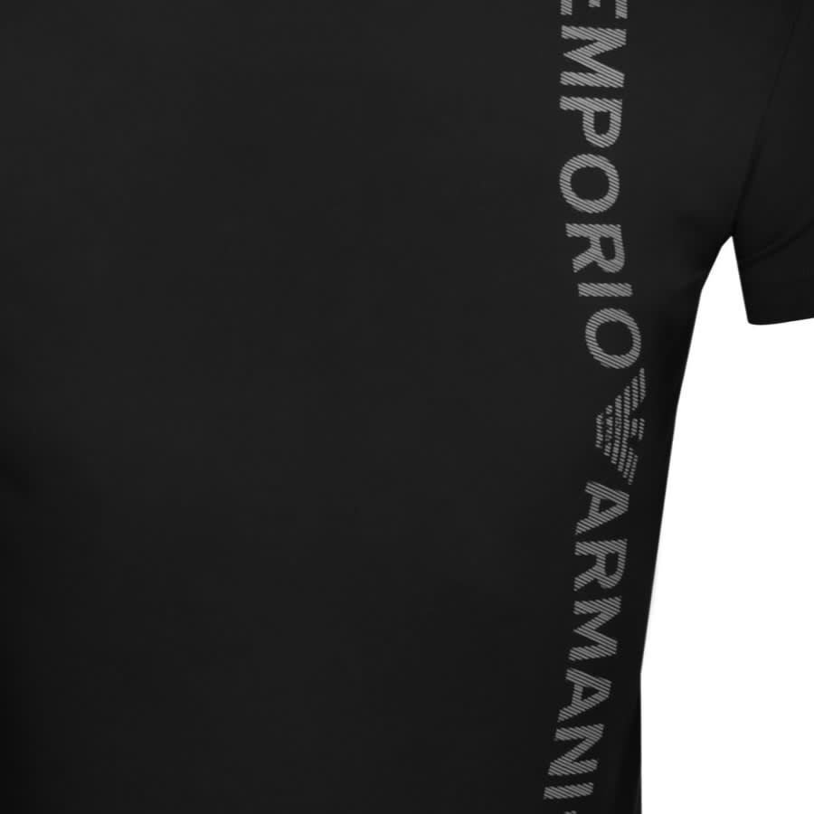 Image number 3 for Emporio Armani Lounge Logo T Shirt Black