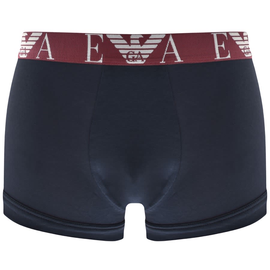 Image number 3 for Emporio Armani Underwear Three Pack Trunks