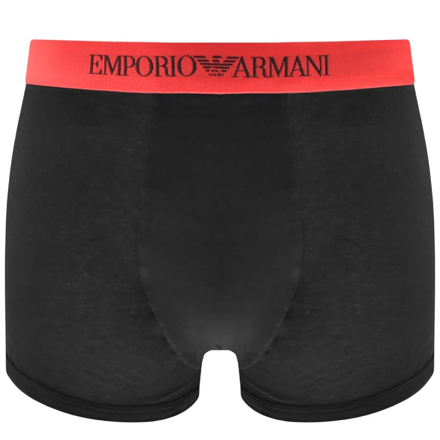 Image number 2 for Emporio Armani Underwear Three Pack Trunks