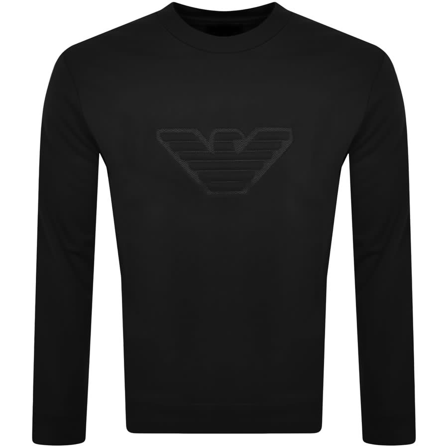 Image number 1 for Emporio Armani Logo Sweatshirt Black