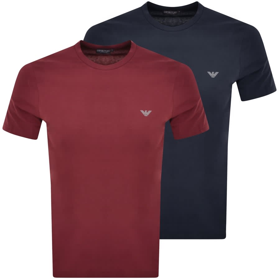 Image number 1 for Emporio Armani Lounge Two Pack T Shirts