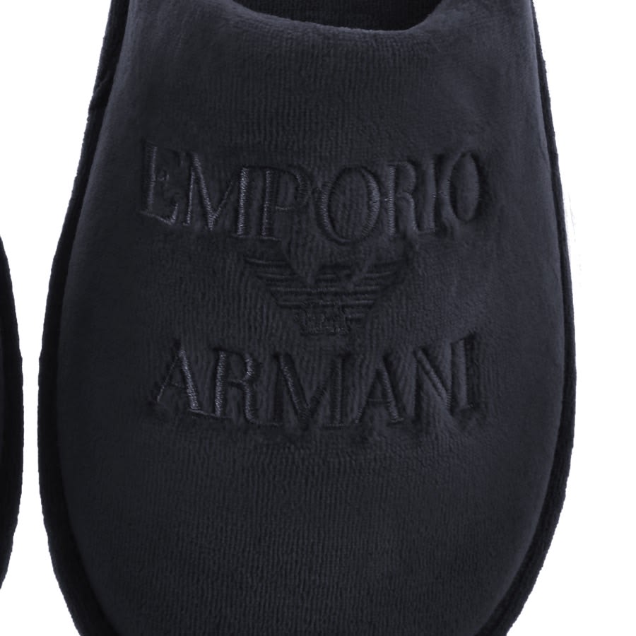 Image number 4 for Emporio Armani Underwear Slippers Navy