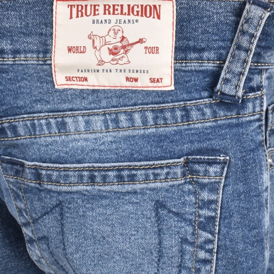 Image number 3 for True Religion Ricky Straight Denim Jeans Blue