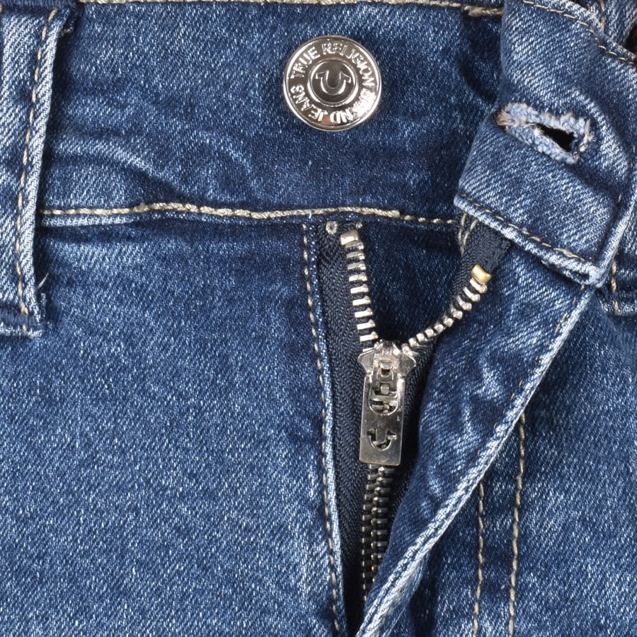 Image number 5 for True Religion Ricky Straight Denim Jeans Blue